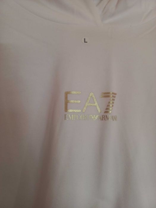 Белое худи оверсайз .