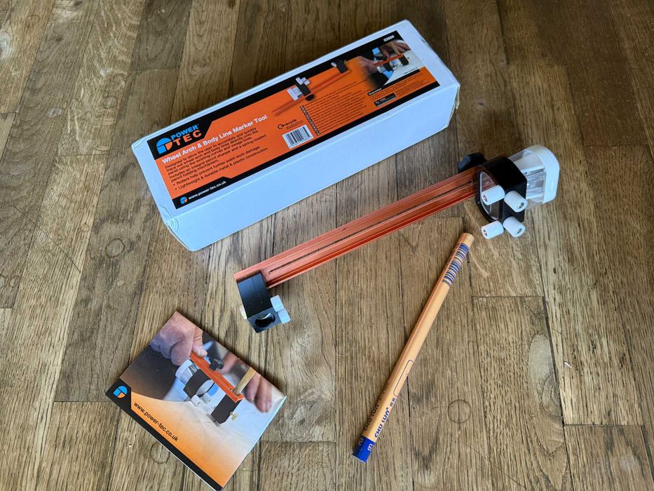 Инструмент за маркиране на калници и контури по купето Power-TEC 92688