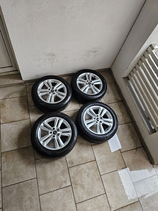 Jante originale Audi R17 + Anvelope 215 55 17