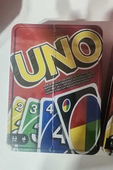 Карти УНО UNO NO MERCY , FLIP , DOS , УНО метална кутия , Хари Потър