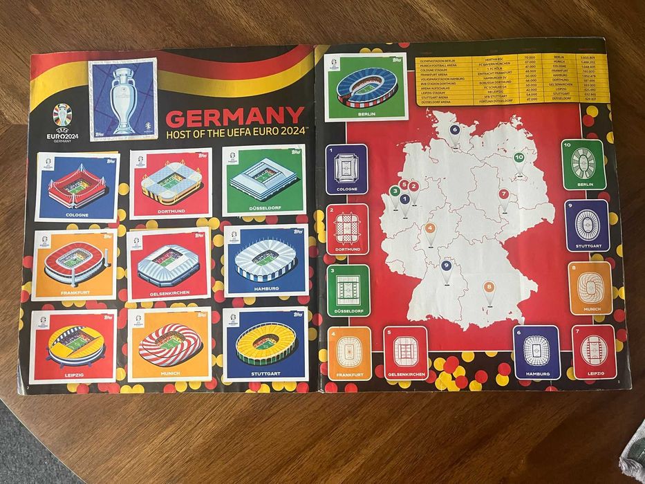 Album Topps euro 2024 Complet