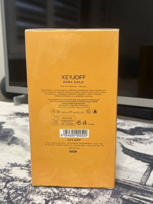Xerjoff erba gold
