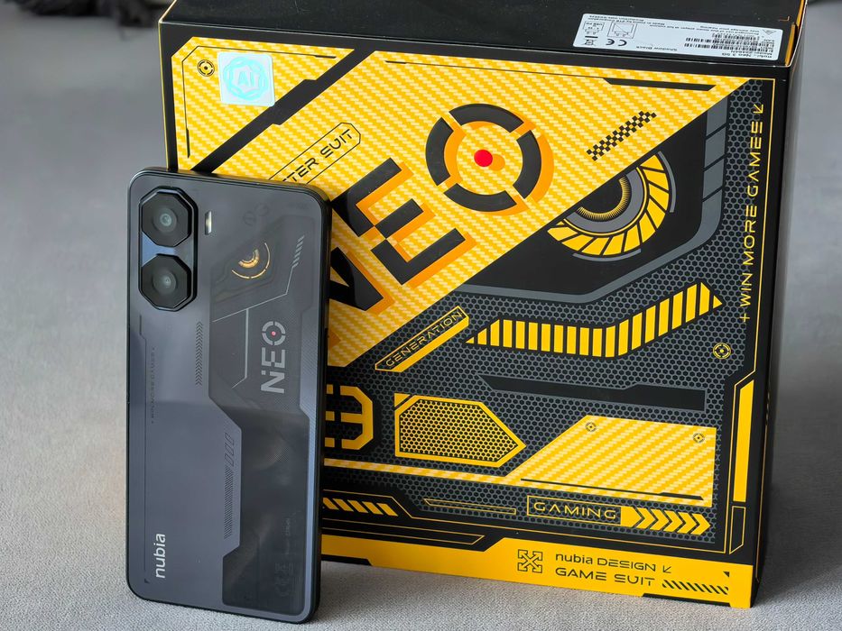 Nubia Neo 3 5G Shadow Black 256Gb | GAME SUIT Pack