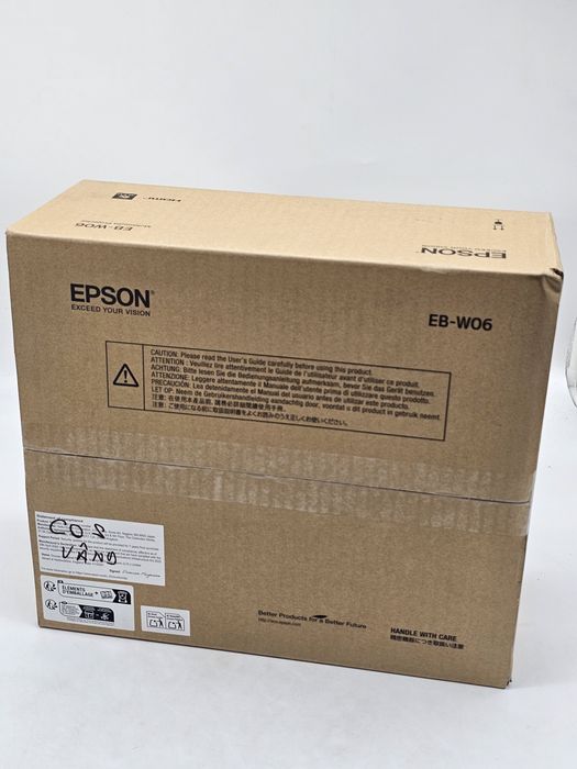 Videoproiector EPSON EB-W06, WXGA 1280 x 800, 3700 lumeni