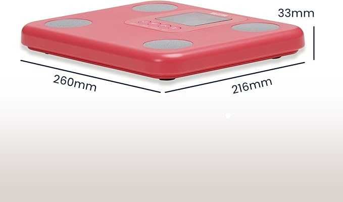 Кантар за телесно тегло TANITA BC-730 Анализ на тяло 9 измервания Pink