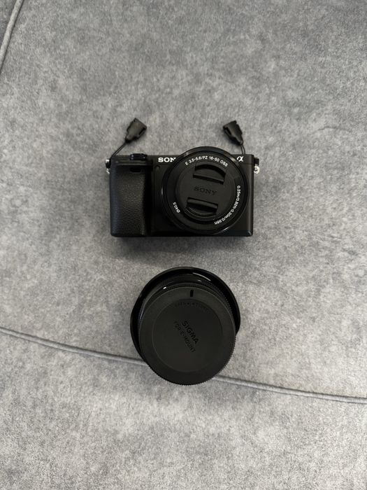 Камера Sony A6400 + Sigma 16 mm