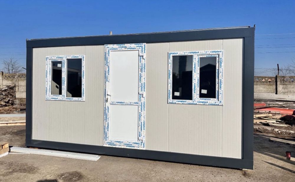 Container modular birou de locuit 8x3m