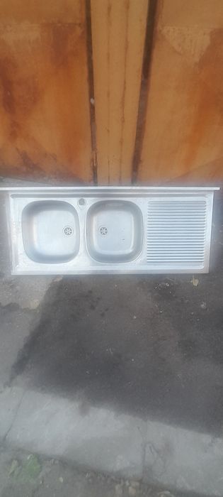 Vand ghiuveta inox Franke 120 lungime 50 latime  2 cuve de 30 cm sh tr