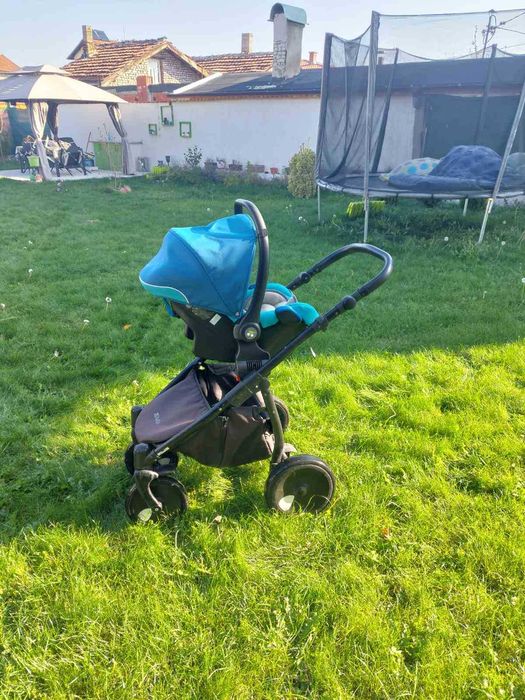 3в1 Бебешка количка Zippy Tutis Orbit Синя