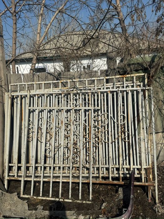 Забор решетка металл