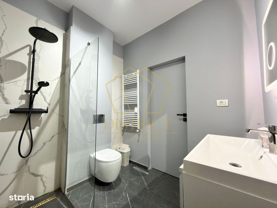 Apartament cu 2 camere mobilat si utilat cu gradina de 30mp in Braytim