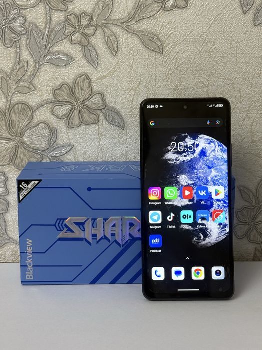BlackView SHARK 8 8/256Gb Серый