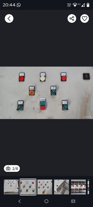 Panou electric comandă