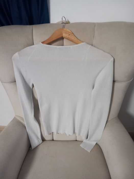 Cardigan baby blue cu năsturei măsură S Zara