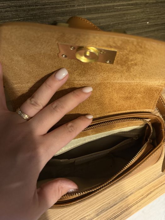 Geanta piele naturala mica