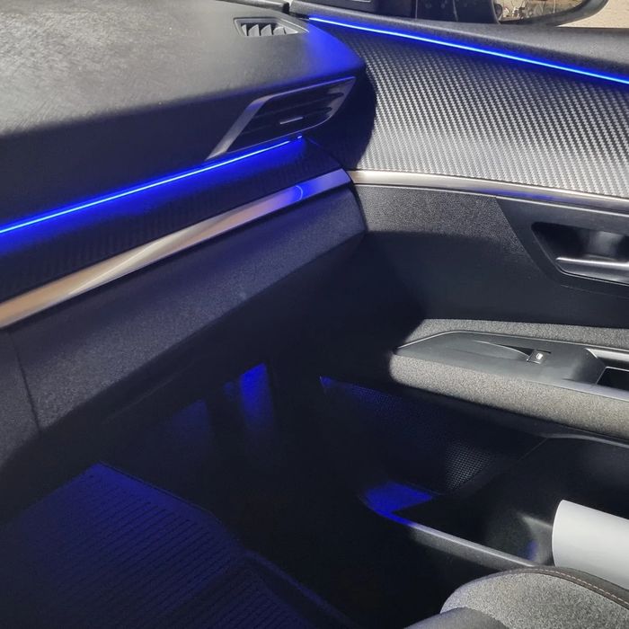 Montare lumini ambientale acrilice