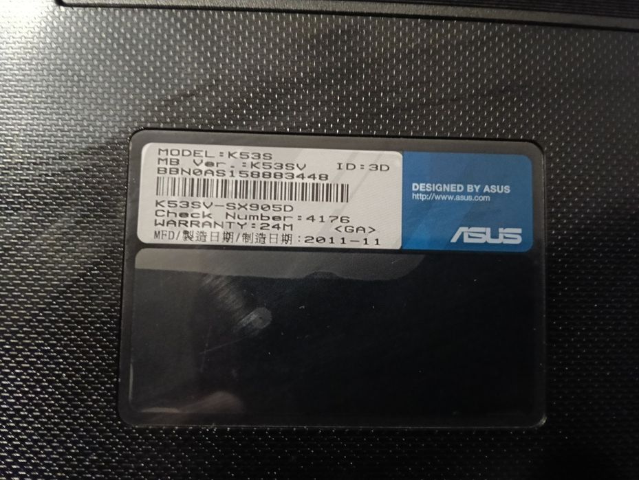 Vând schimb leptop asus k53S