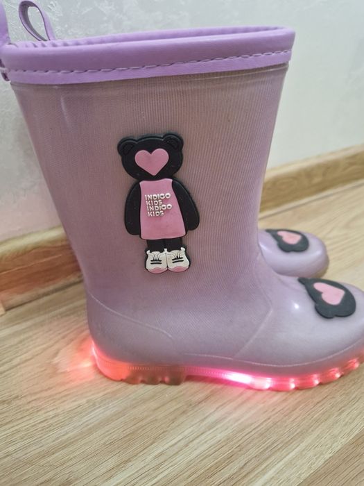 Сапоги резиновые для девочки