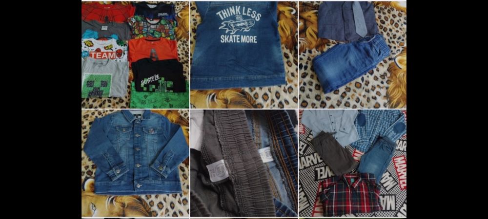 Lot baiat 7 ani +bonus adidasi Reebok