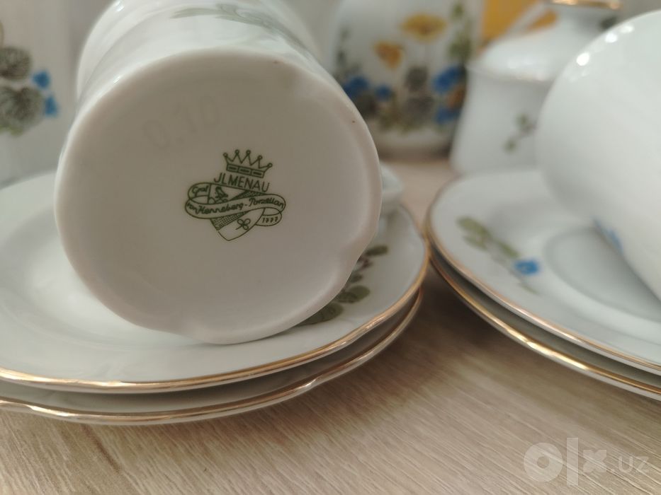 Винтажный кофейный сервиз, производство Германии