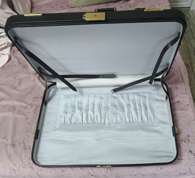 Valiză piele H Lotimann neutilizata