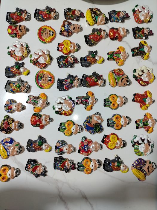 Бабайчики магнитики для холодильника