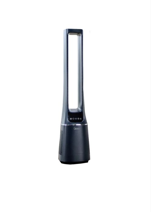 Ventilator turn cu purificare aer Midea AMS150-PBW, Smart WiFi