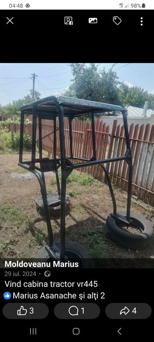 Vînd cabină tractor