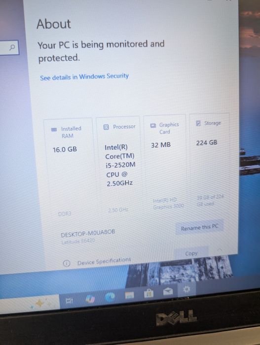 Лаптоп  16gb RAM +  SSD 240gb