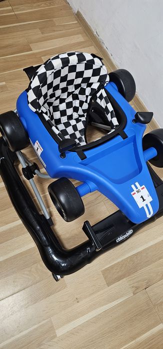 Детска проходилка 2 в 1 Chipolino - Sportivo, синя