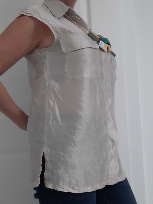 Bluza matase MaxMara, mas.S-M (It 40),de dama
