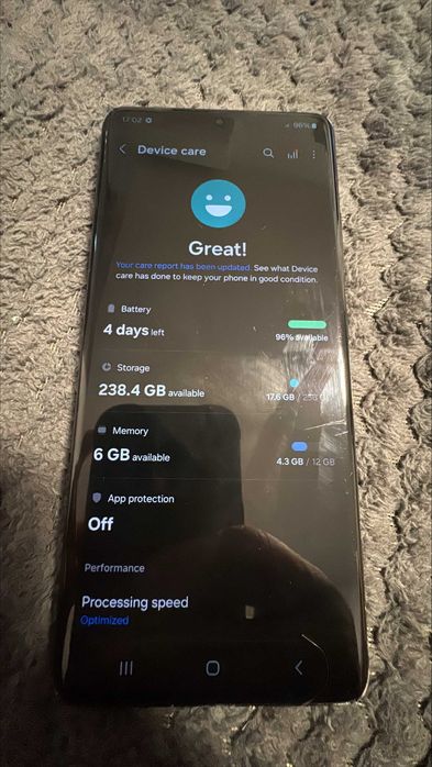 Telefon mobil Samsung Galaxy S21 Ultra Dual SIM 256GB 12GB RAM 5G Phantom Black