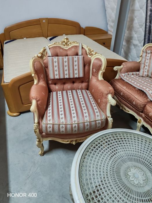 Set Canapea , Fotoliu - Vintage - Baroc - Vitange - Germania