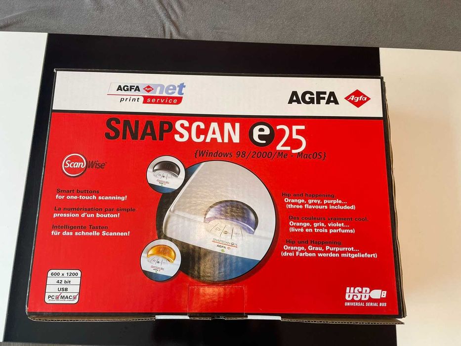 Нов скенер за компютър AGFA