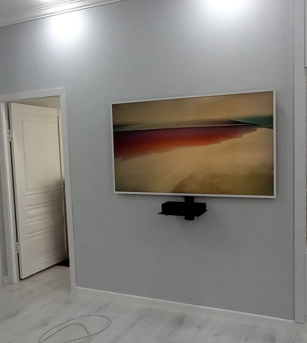 Установка телевизора на стену