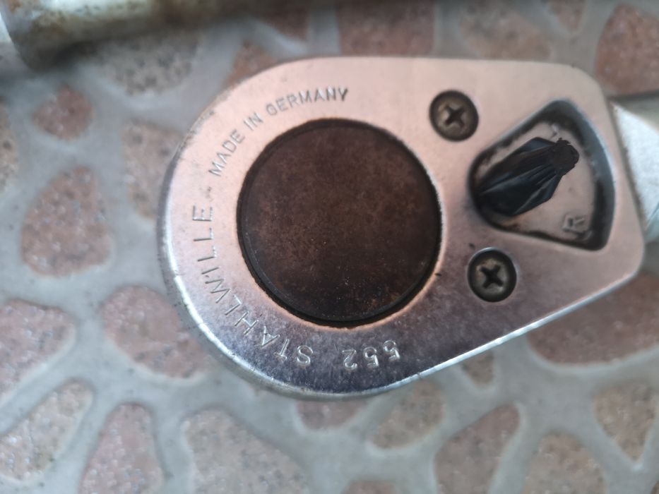 Stahlwille 552 Тресчотка 3/4 (20)мм дръжка два Удължителя  камък 36