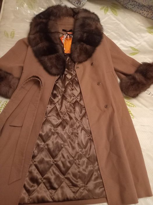 Пальто. Норквый пальто. Шуба