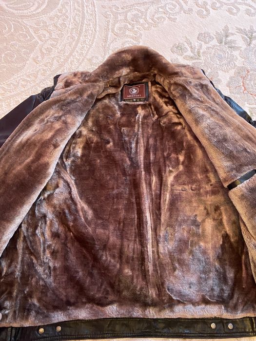 Куртка кожаная