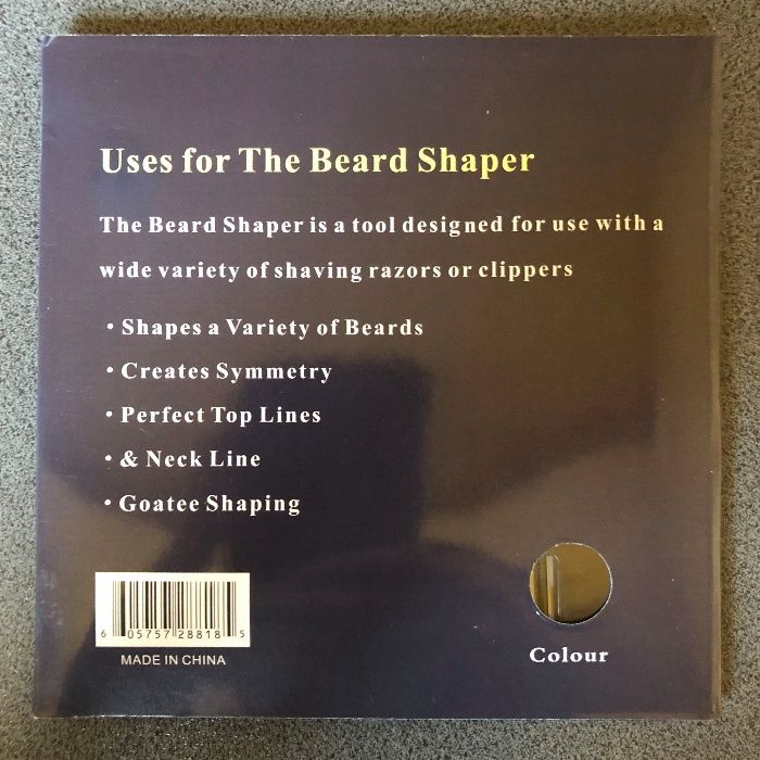 Pieptan pentru contur barba, mustata, cioc, fata / pieptene piepteni