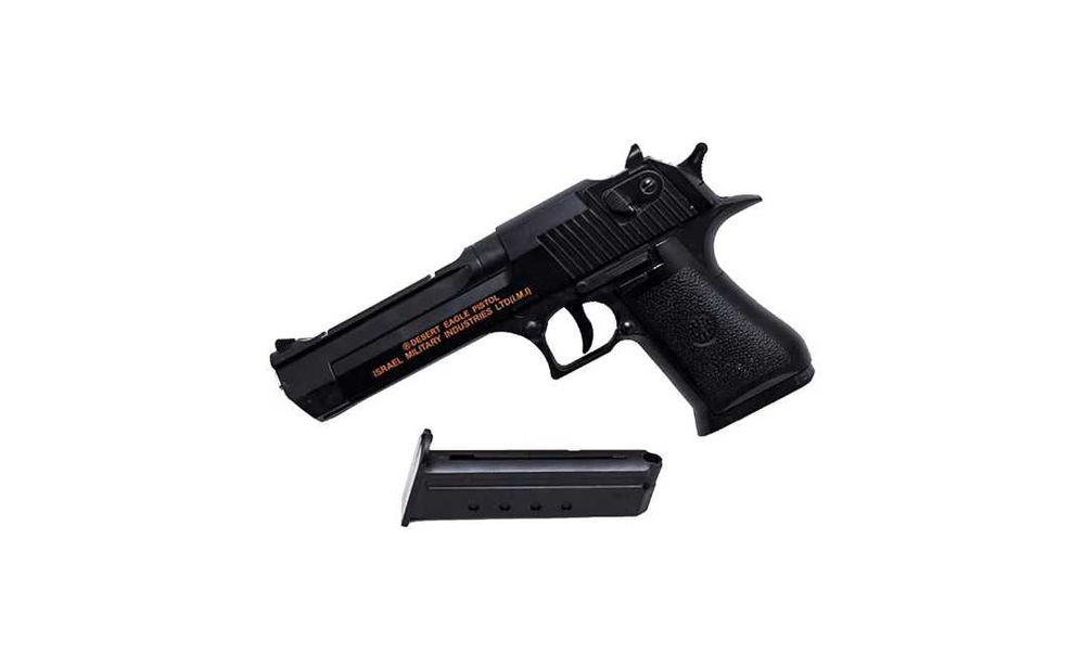Airsoft Gun C.20 DESERT EAGLE Pistol Metal, Negru 6mm 200 bile