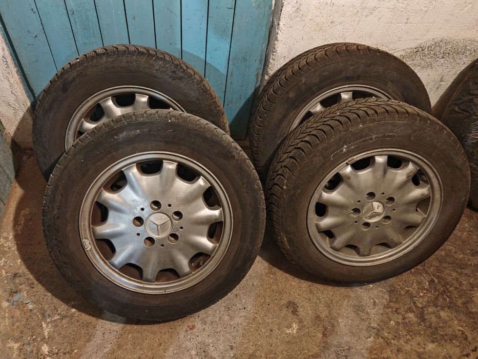 Зимни Гуми с джанти за мерцедес