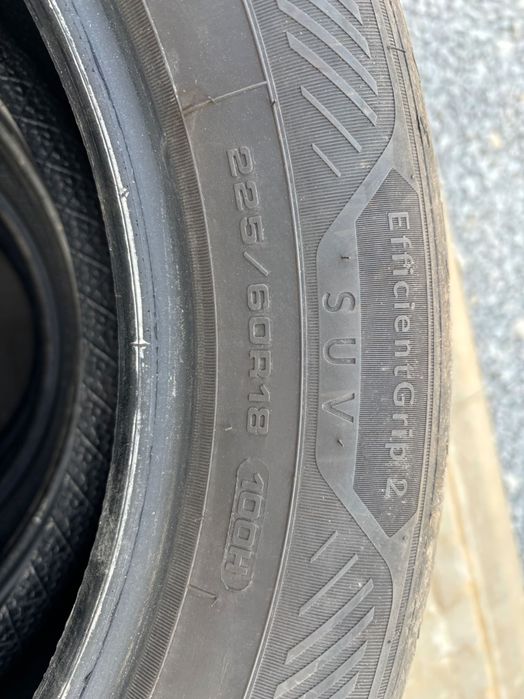 Летни гуми 225/60 R18 Good Year в добро състояние за Джип SUV