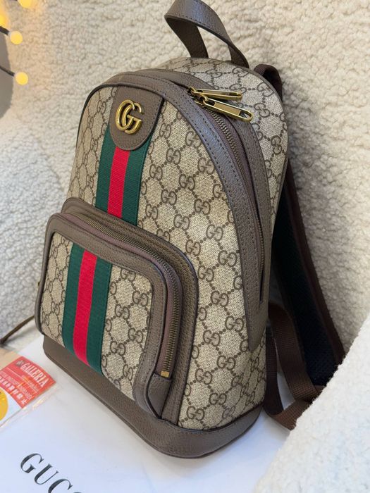 Раница нова текстил gucci