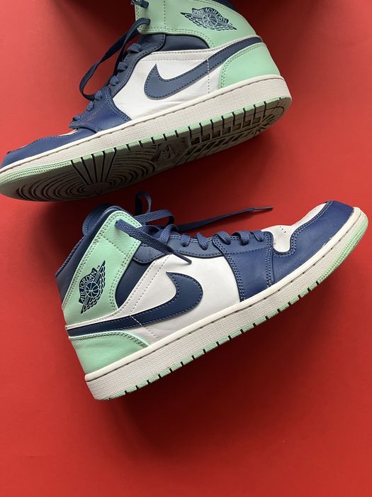 Air JORDAN 1 Mid “Blue Mint”  44.5 / Оригинал