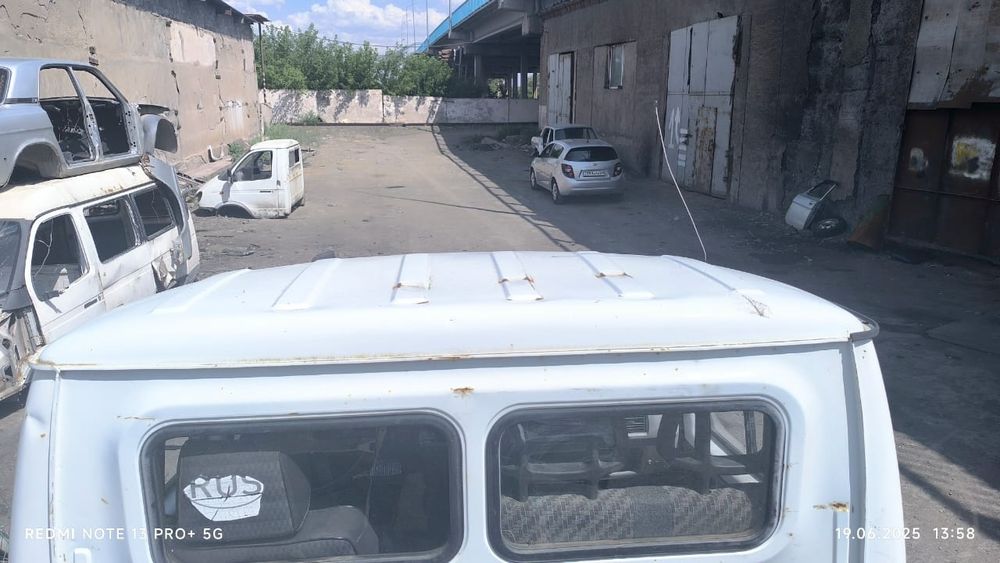 Салон на Газель внутренней обшивки