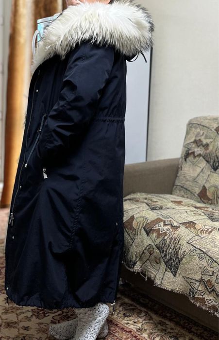 Пихора черного цвета, воротник писец