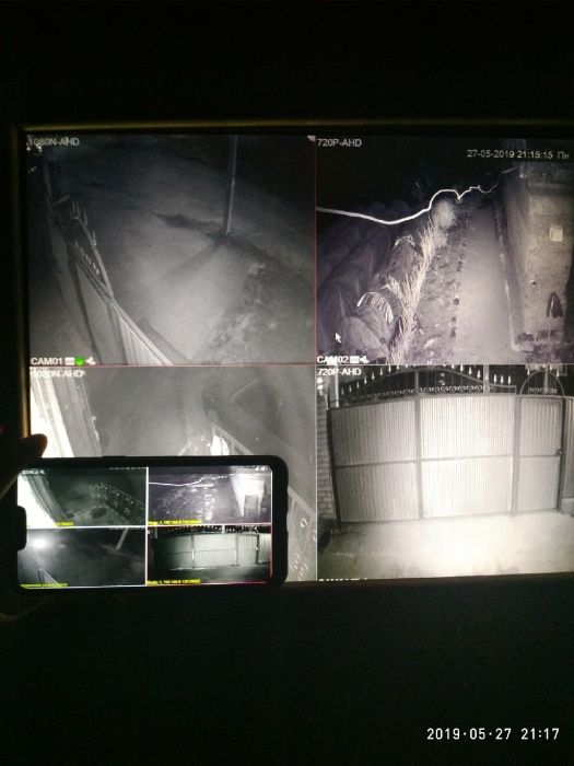 Установка Видеонаблюдения