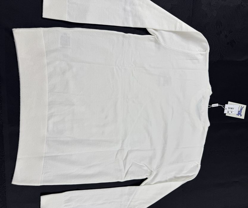 Burberry-Автентичен чисто нов мъжки пуловер Л размер