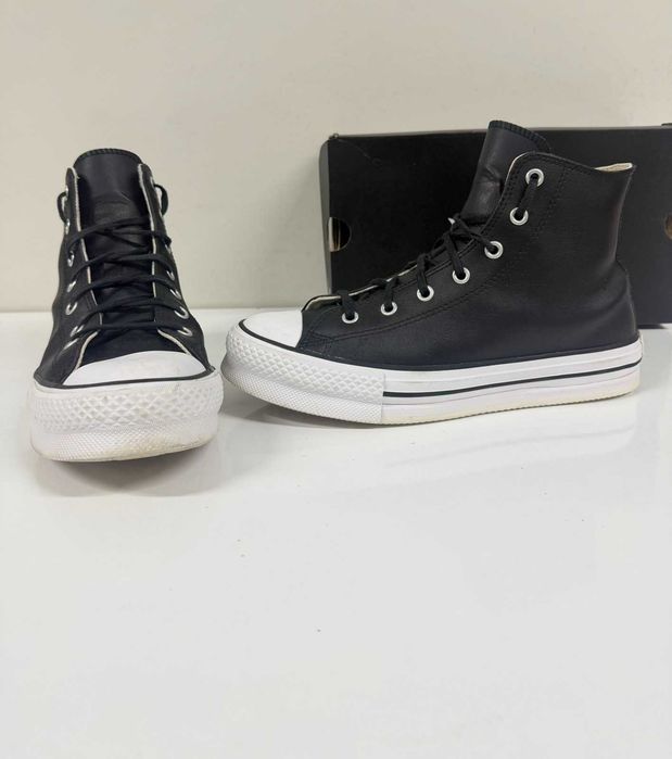 Converse Chuck Taylor Lift Hi – Естествена кожа