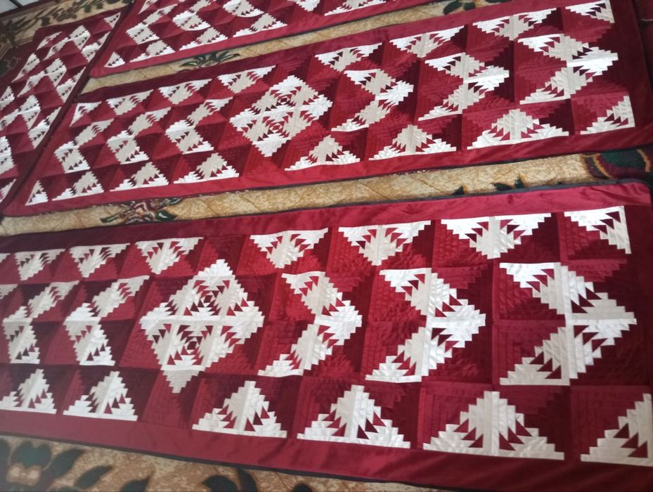 Quroq tikamiz ko‘rpacha, ko‘rpa, yostiq, chimildiq dasturxon, chimildi